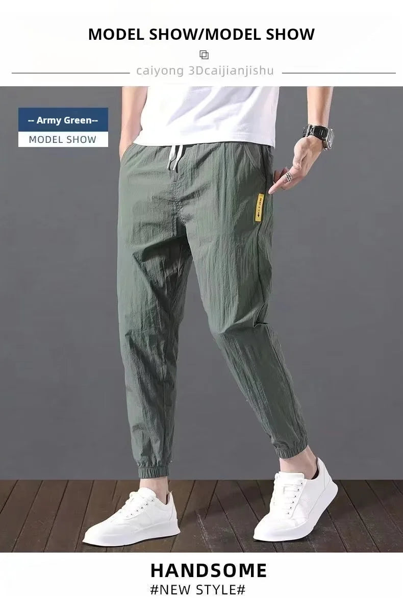Men’s Ice Silk Sports Pants