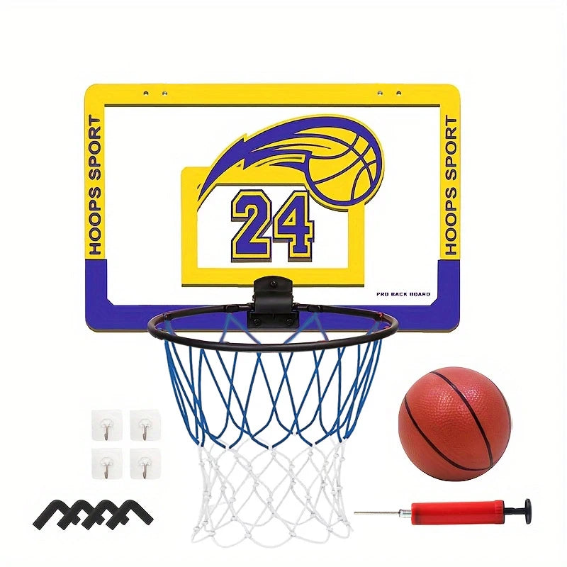 Kids Indoor Basketball Hoop Set