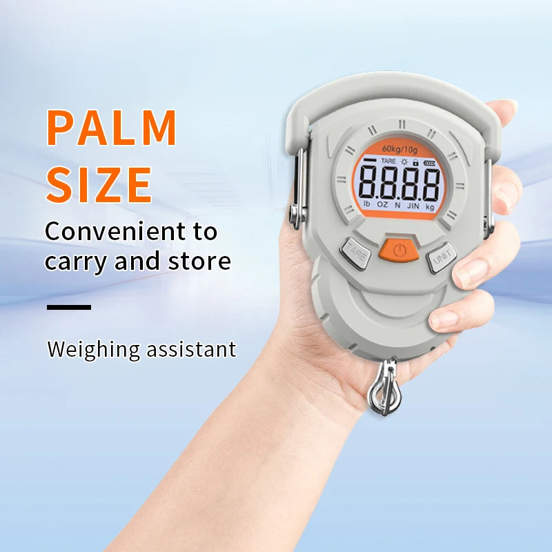 Digital LCD Portable Hanging Scale
