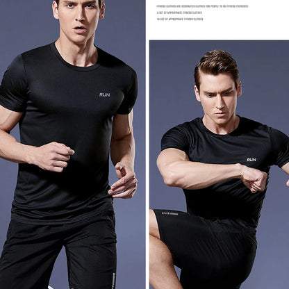 Sport Gym t Shirt Men Quick Dry
