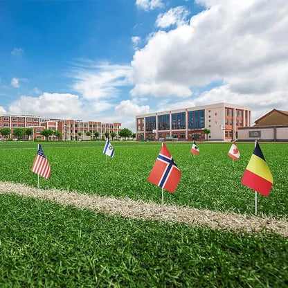 32 Countries Mini Hand Flags