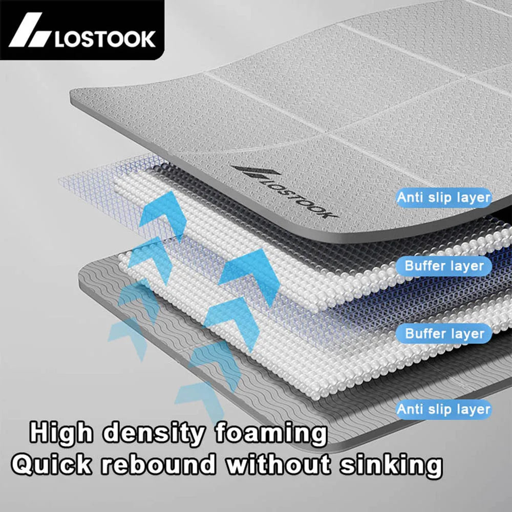 Foldable TPE Travel Yoga Mat