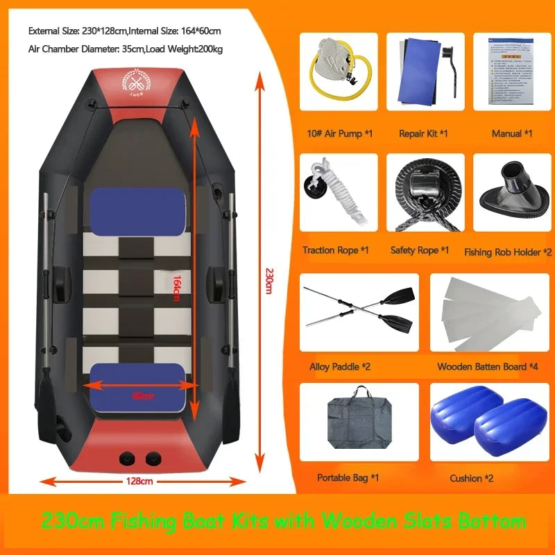 Premium Inflatable Kayak Fishing Boat
