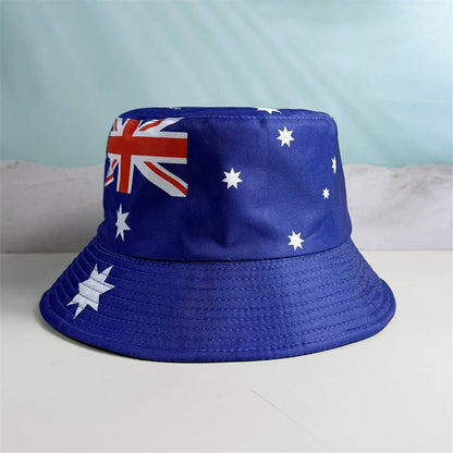 Reversible National Flag Bucket Hat