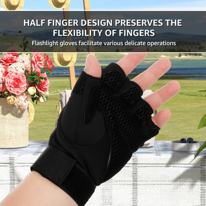 LED Hands-Free Flashlight Gloves