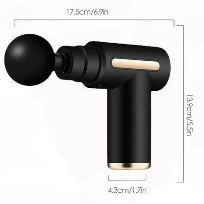 USB mini massage gun for muscle relaxation and recovery