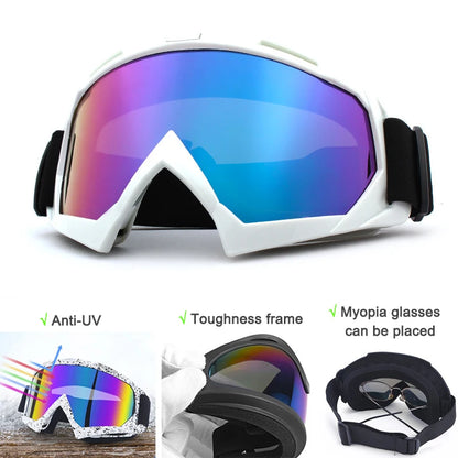 Winter Anti-Fog Snowboard Ski Glasses