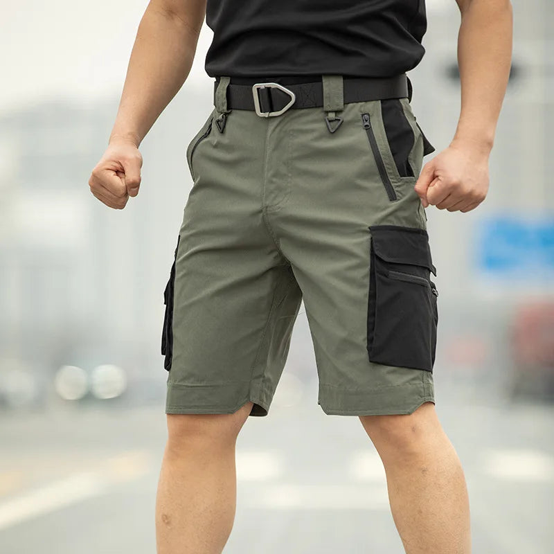 Tactical Multi-Pocket Cargo Shorts
