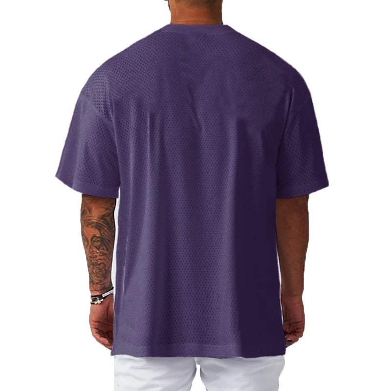 Men’s Oversized Quick-Dry Gym T-Shirt