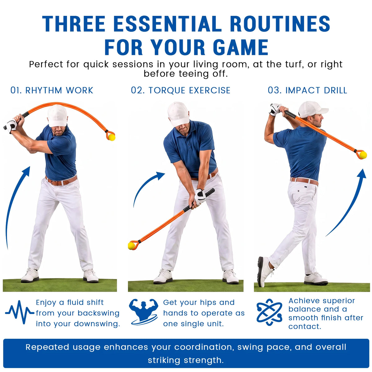 Golf Swing Training Rope