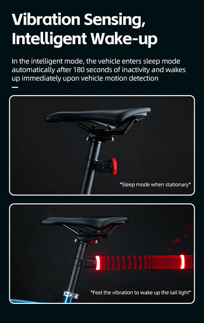 Smart Bike Tail Light Bicycle Rear Lights