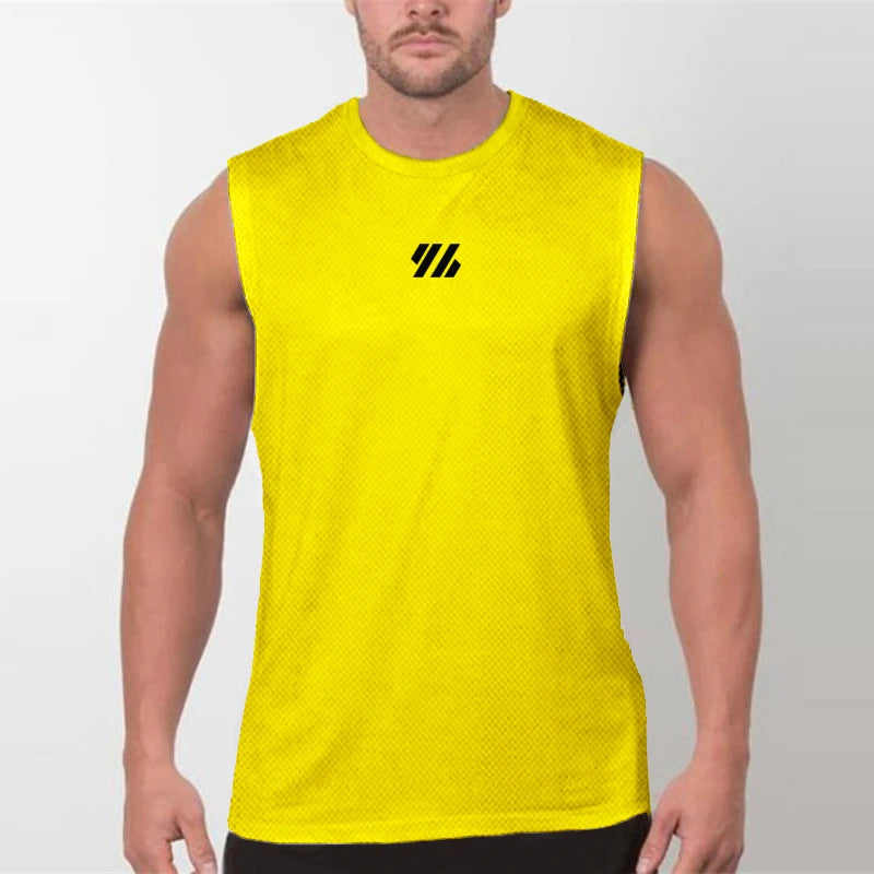Men’s Sleeveless  Bodybuilding Tank Top