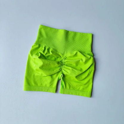 High-Waist Hip Lifting Yoga Shorts
