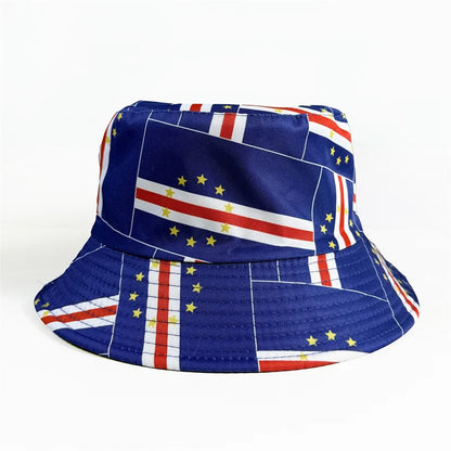 Reversible National Flag Bucket Hat