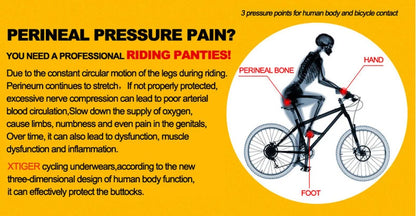Cycling Shorts Mesh Underwear Gel Pad