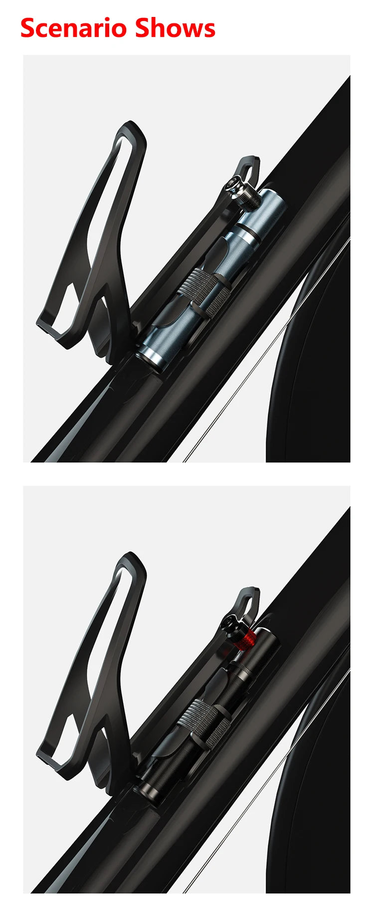 Mountain Road Bike Portable Bicycle Pump