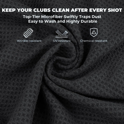 Premium Microfiber Golf Towel Waffle