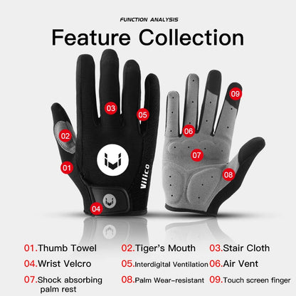 Bike Sports Cycling Gloves Full Finger