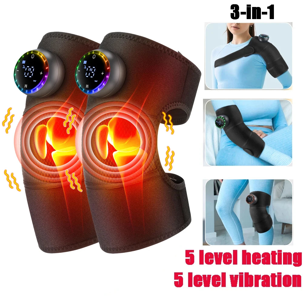 Electric Heated Knee Massage Device