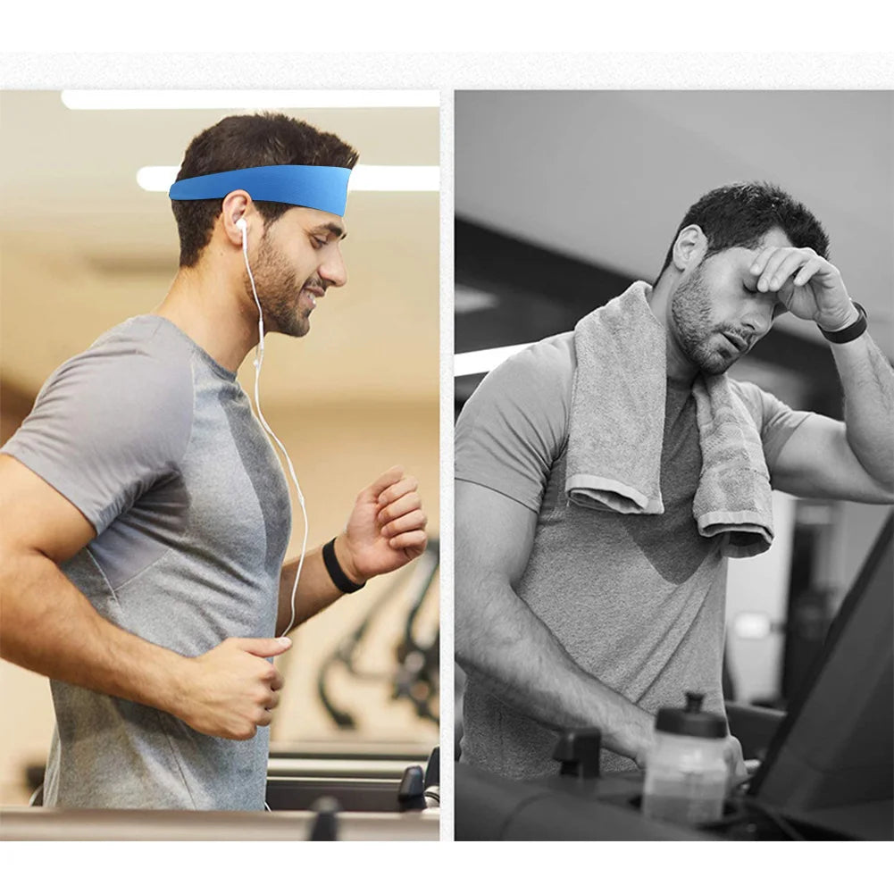 Elastic Sports Fitness Sweatband Headband