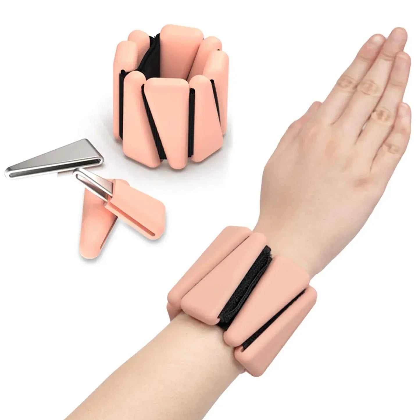 1/2 lb Adjustable Silicone Wrist & Ankle Weights