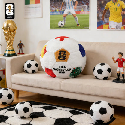 Soccer Ball Trophy Throw Pillow