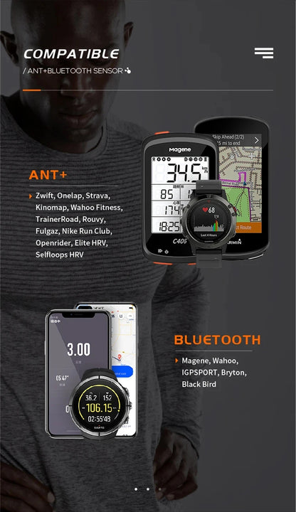 Heart Rate Monitor - Bluetooth with Chest Strap