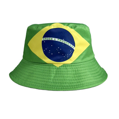 Reversible National Flag Bucket Hat