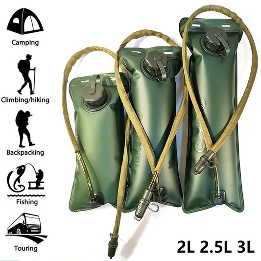 Hydration bladder 2L–3L for running, camping, and hydration backpacks