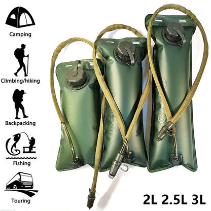 Hydration bladder 2L–3L for running, camping, and hydration backpacks