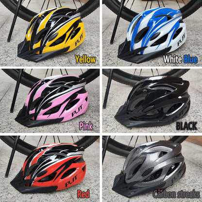 Lightweight cycling helmet with comfort lining for men and women