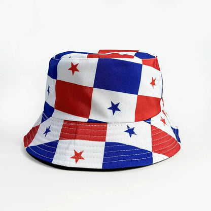 Reversible National Flag Bucket Hat