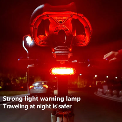 Bicycle Bike Rear Light USB Rechargeable