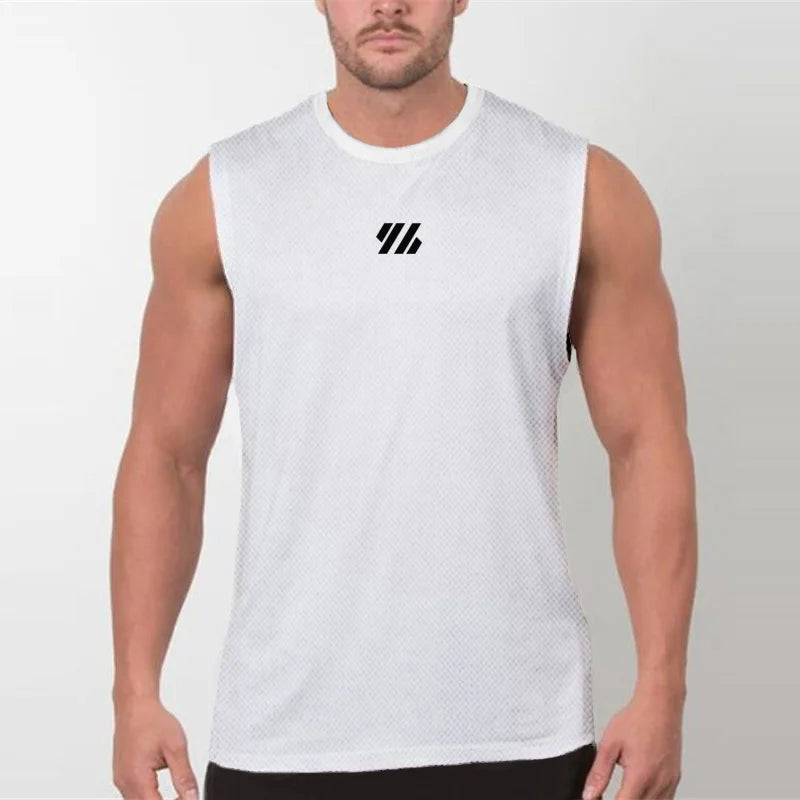 Men’s Sleeveless  Bodybuilding Tank Top
