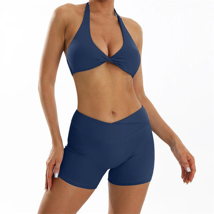 Women's Yoga Shorts & Workout Tracksuit
