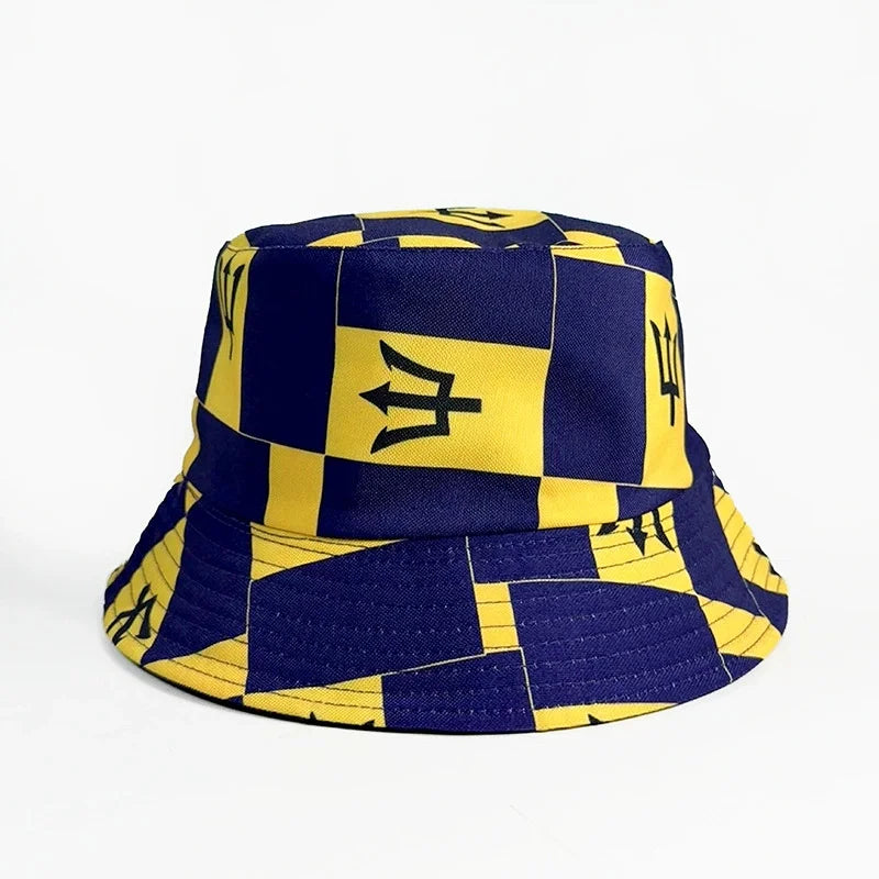 Reversible National Flag Bucket Hat