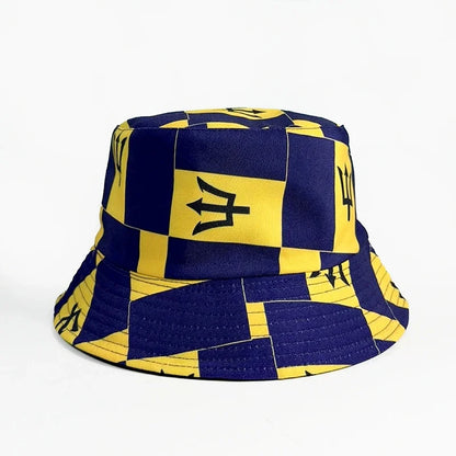 Reversible National Flag Bucket Hat
