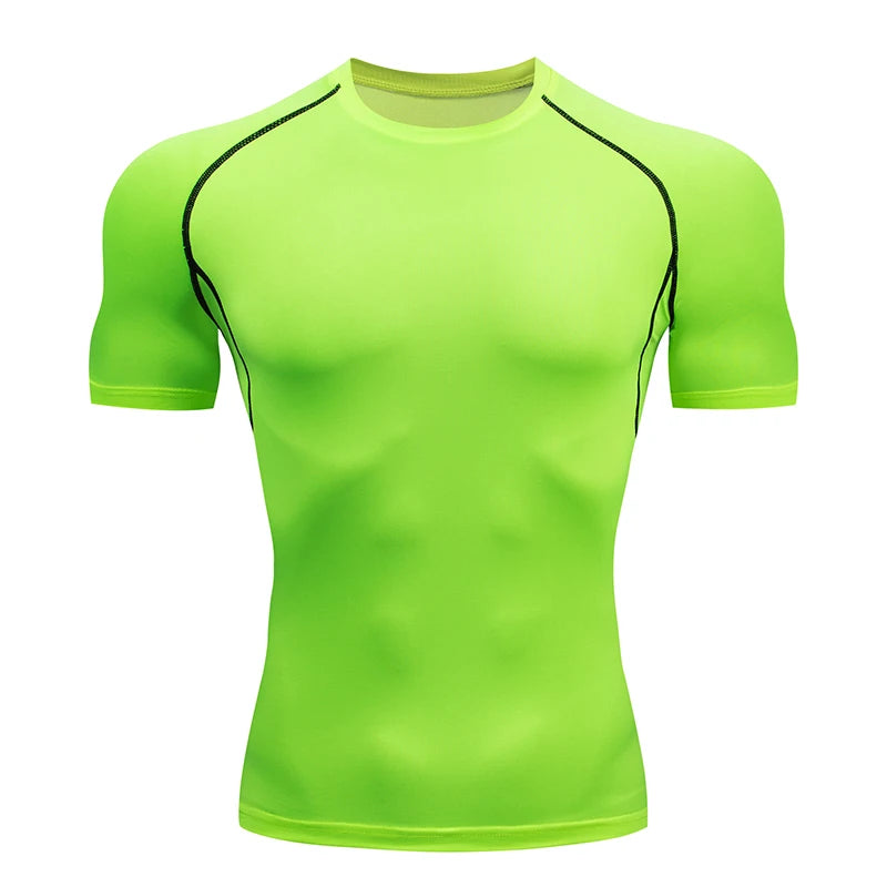 Men’s Short Sleeve Compression Running T-Shirt