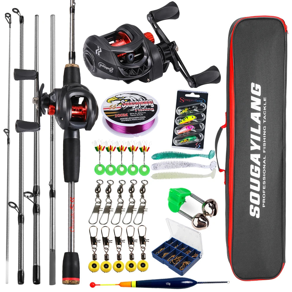 Baitcasting Rod and Reel Combo