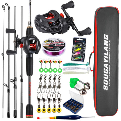 Baitcasting Rod and Reel Combo