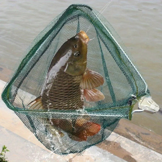 Ultra-Lightweight Foldable Telescopic Fishing Net