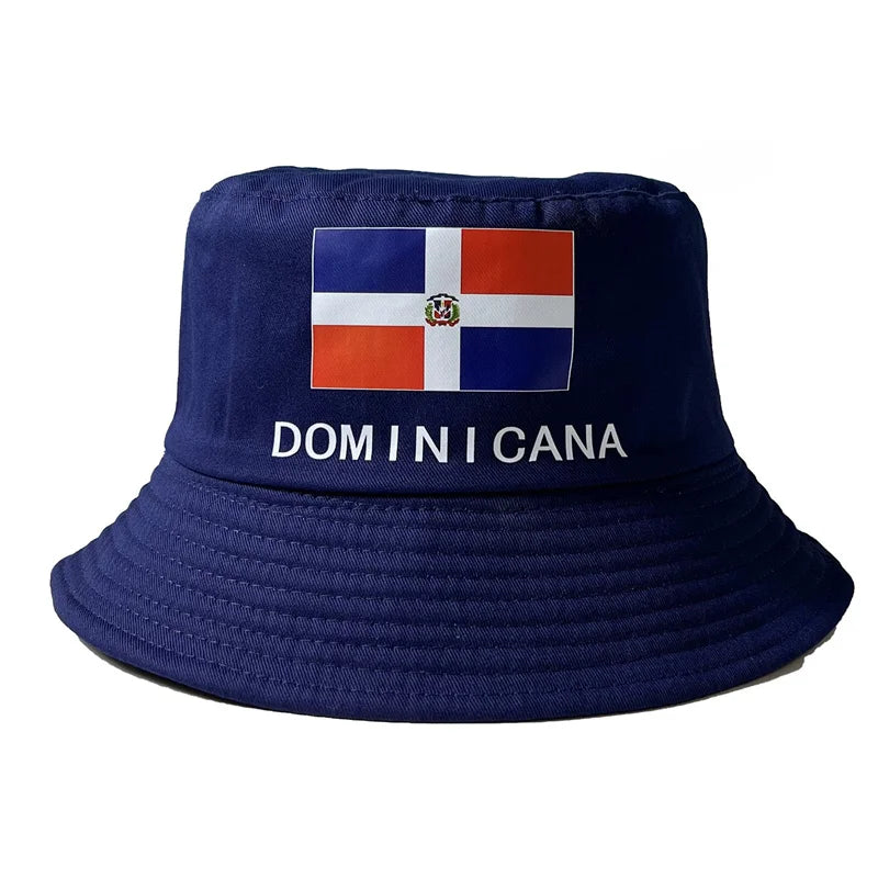 Reversible National Flag Bucket Hat