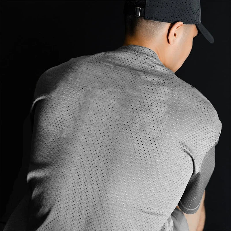 Men’s Oversized Quick-Dry Gym T-Shirt