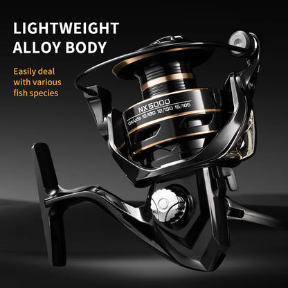 High-Speed Metal Spinning Reel