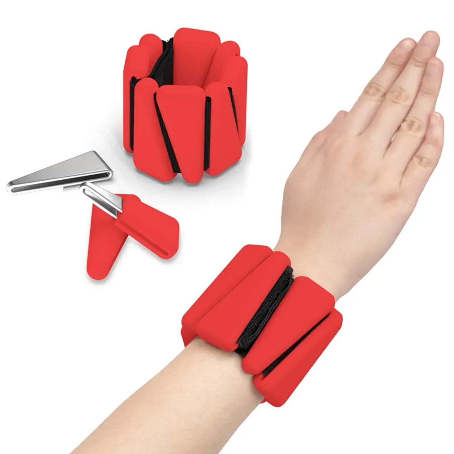 1/2 lb Adjustable Silicone Wrist & Ankle Weights