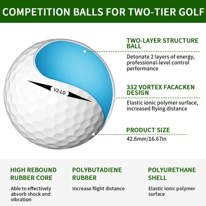 Premium Distance Golf Balls Set