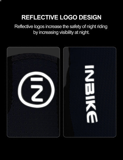 INBIKE half-finger cycling gloves with shock absorption and breathable design