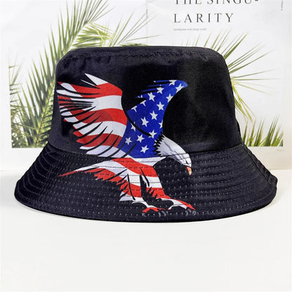 Reversible National Flag Bucket Hat