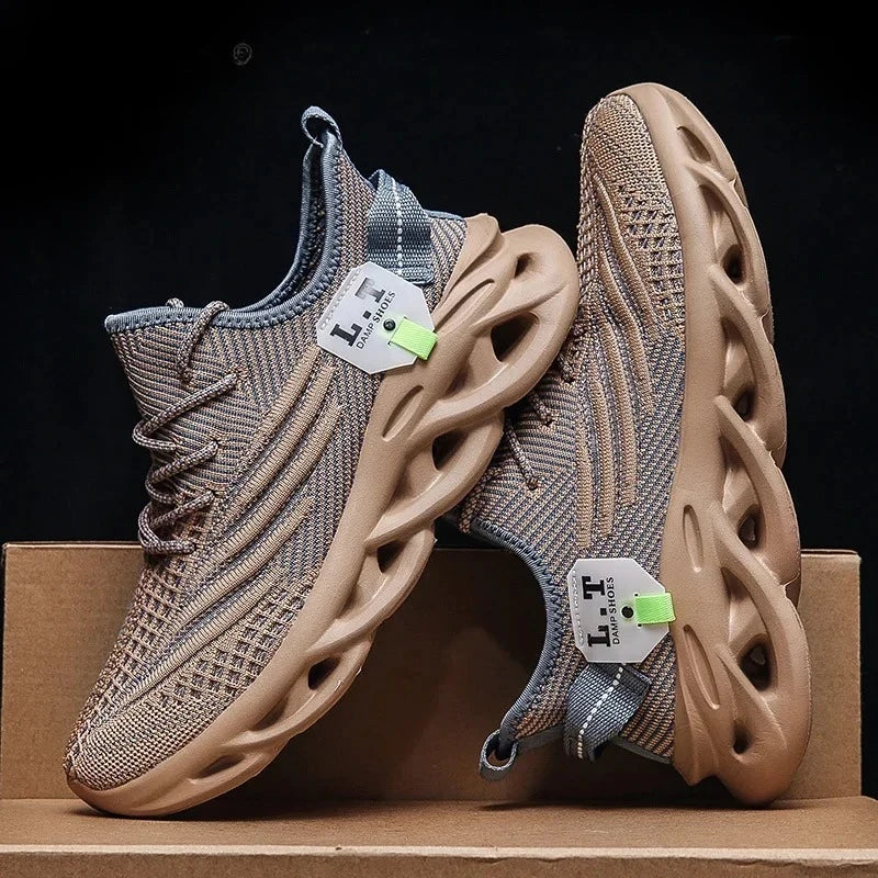 Lightweight Breathable Mesh Sports Sneakers