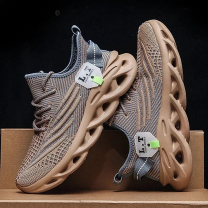 Lightweight Breathable Mesh Sports Sneakers